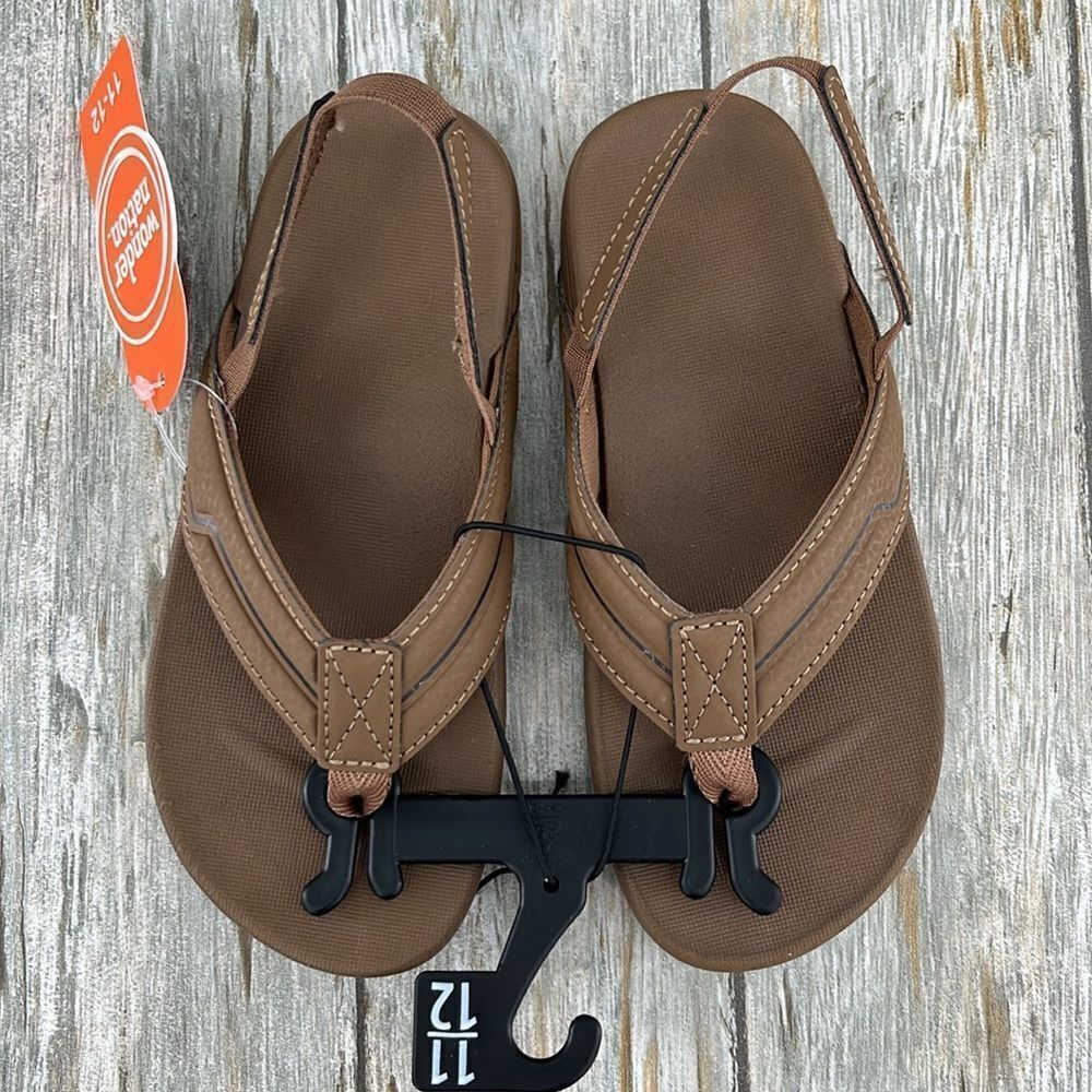 Toddler Boys Casual Flip Flops Shoes Size 11-12